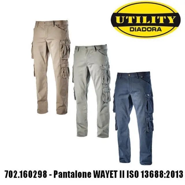 Pantaloni da lavoro Diadora Utility WAYET II 702.160298