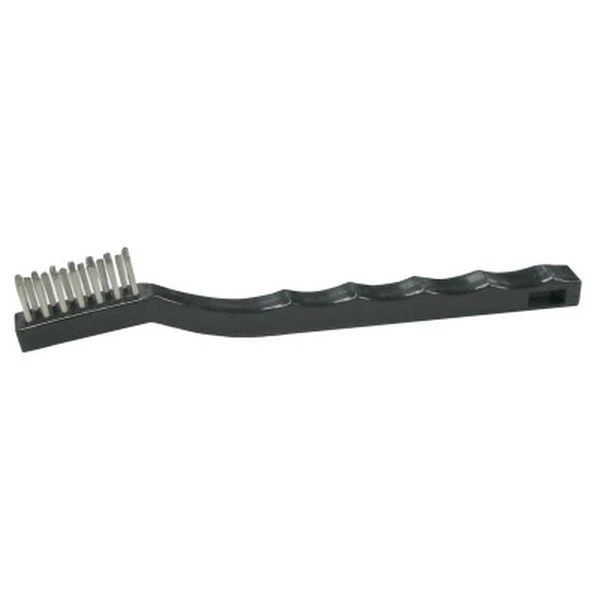 WEILER 44806 Small Hand Scratch Brushes 7 1/2" Stainless Wire Plastic (36pk)