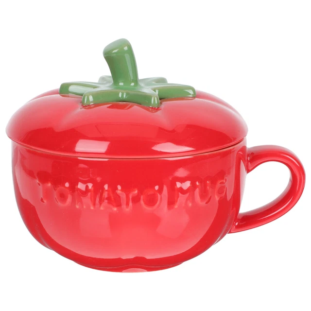 Tazza pomodoro mini tazze da tè set stampo da forno caffè retrò ceramica