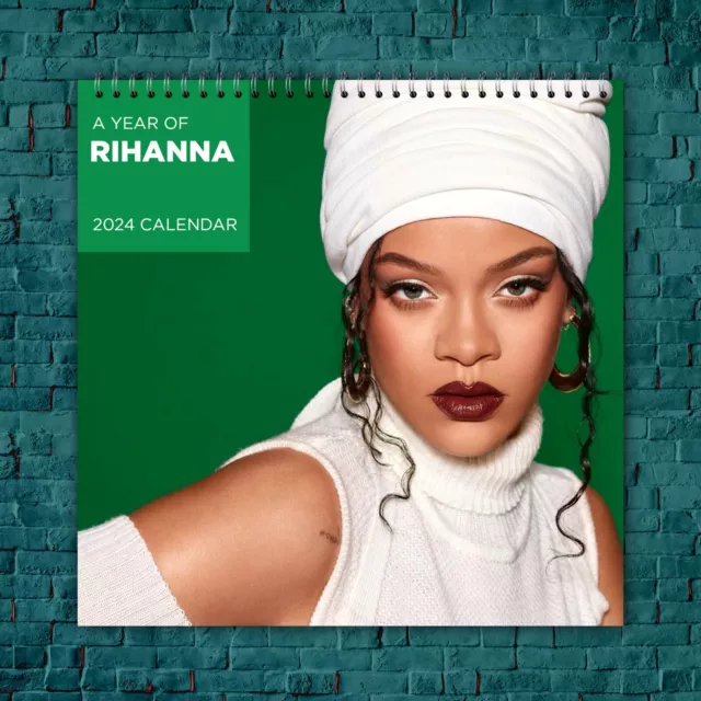 RIHANNA CALENDAR 2024 Rihanna 2024 Celebrity Wall Calendar Gift £24.