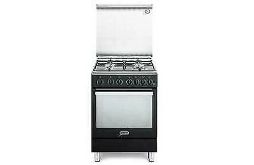 Delonghi PGVA64 Cuisine 60X60 4 Brûleurs Four Gaz Aéré Anthracite