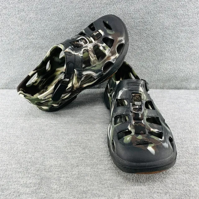 SHIMANO - Men's Size 7 Camo EVAIR Marine Fishing Shoes Sandals Non-Marking  B12