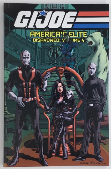 G.I. JOE AMERICA’S ELITE DISAVOWED Vol 4 TPB Book Novel NEW Condition
