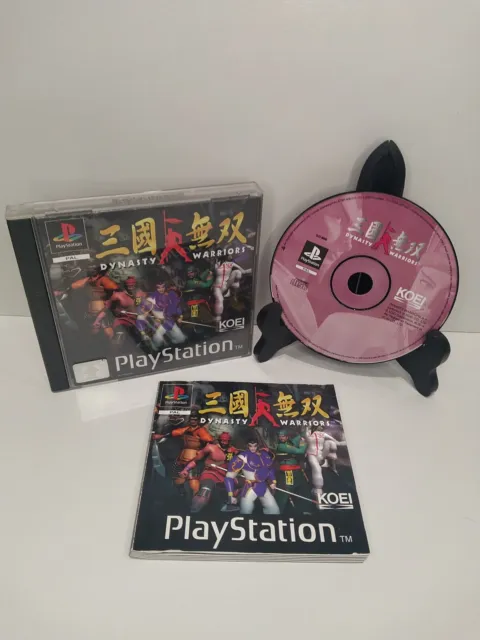Dynasty Warriors Sony Playstation 1 Ps1 Game With Manual Official Uk Pal