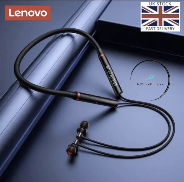 Lenovo HE05X Ohrhörer Bluetooth 5.0 Wireless Nackenbügel Sport Kopfhörer Magnet