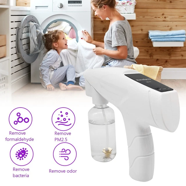 Blue Light Nano Steam Atomizing Fogger Disinfection Sprayer With Battery
