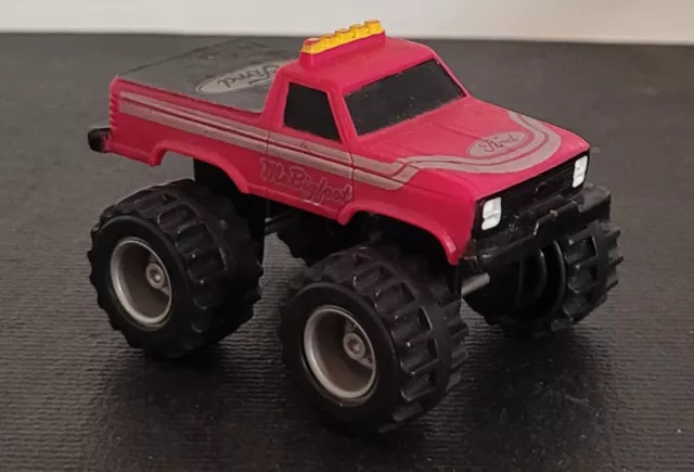 FORD MRS BIGFOOT PINK 4x4 Happy Meal McDonald's 1986 Schaper STOMPER VINTAGE XLT