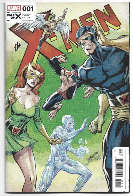 X-Men Hellfire Gala 2023 #1 1:200 J Scott Campbell Retro Variant Marvel AS-IS