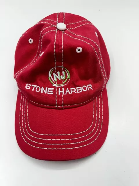 Jacobson Hat Womens Pink Stone Harbor New Jersey Baseball Hat Beach Cap