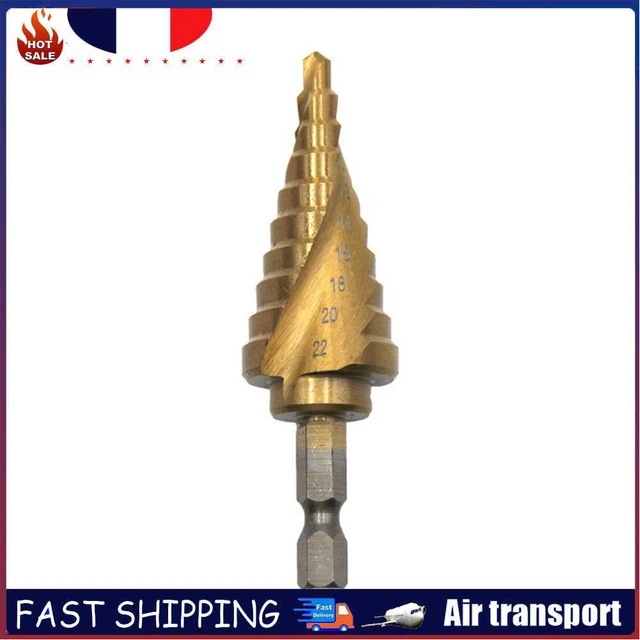 Drilling Cone Step Hole Cutter Bit Electric Drill Machine Accessory Core Tools