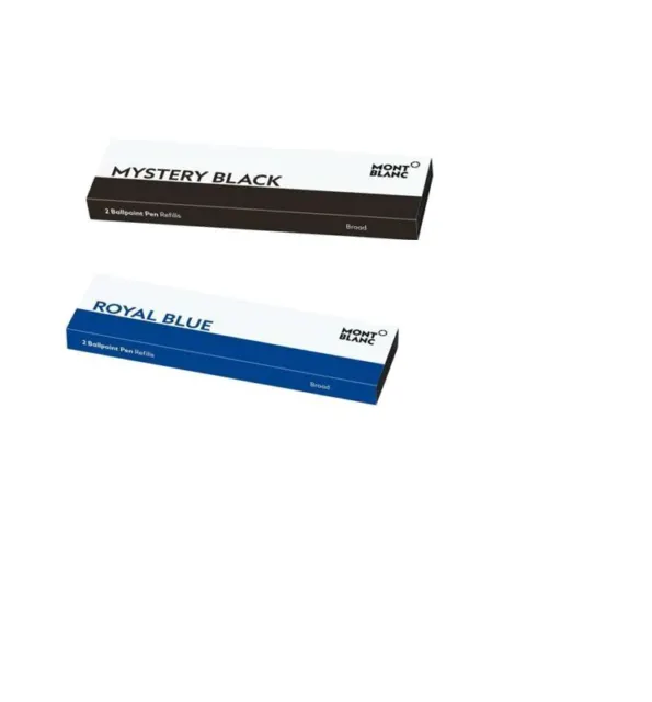 MontBlanc Refills For Ballpoint Pens Black / Blue