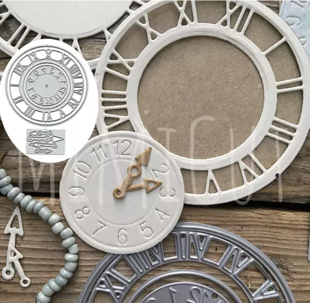 Clock Circle Frame Metal Cutting Dies Steel Stencils Dies for Card Making