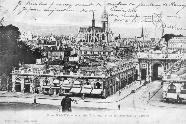 *5841 cpa 54 Nancy - Arc de Triomphe