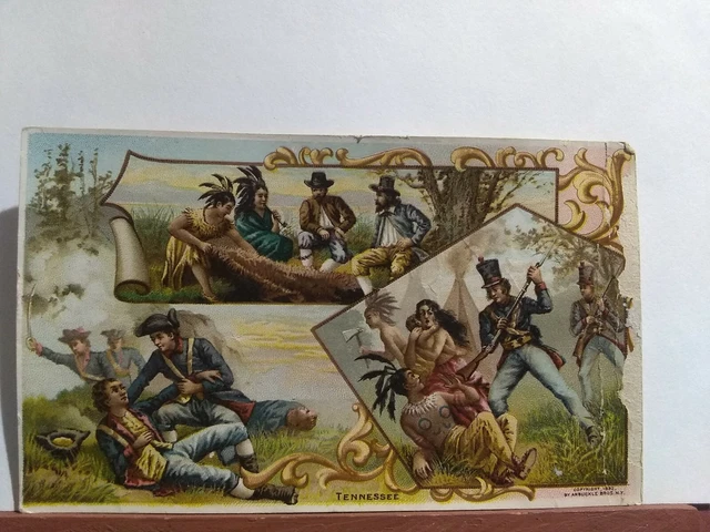 Arbuckle Coffee Trade card. Tennessee. United States. No. 49., 1892 (L8)