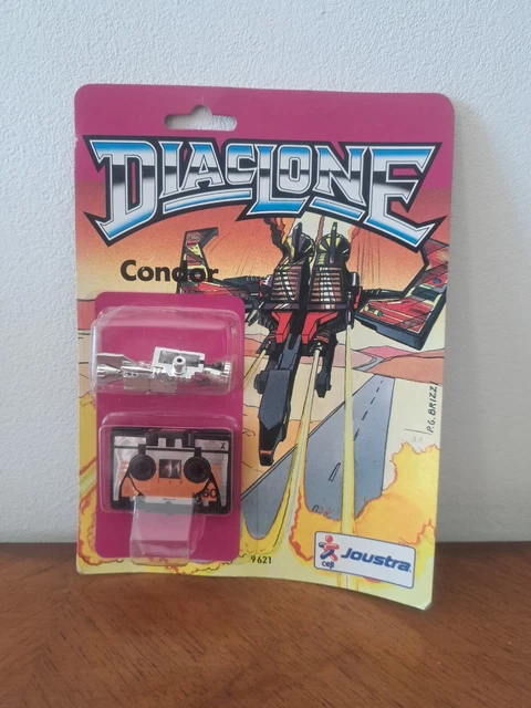 Diaclone CONDOR Ceji Joustra Takara Japan - MOSC NEUF NOS - Carte française
