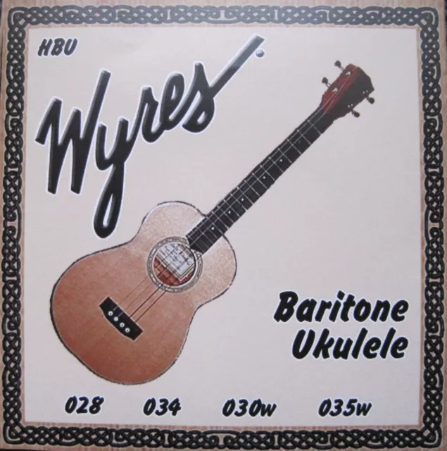 Cuerdas de ukelele barítono hechas a mano Wyres