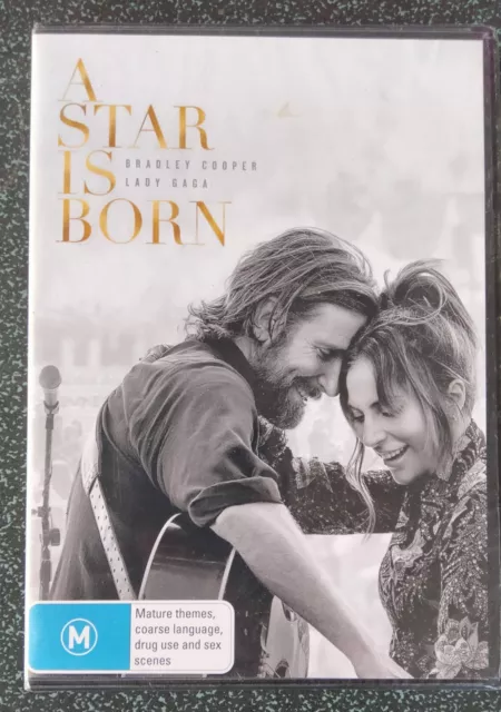 NEW SEALED A Star Is Born DVD (Region 4) Lady Gaga Bradley Cooper