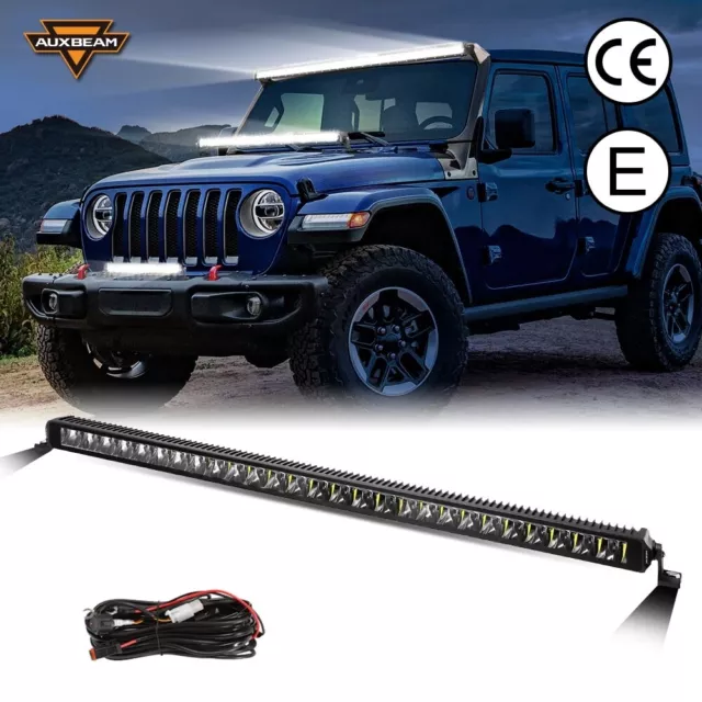 AUXBEAM 32"inch LED Light Bar Work Driving Off-Road SUV ATV Truck Pickup Boat 22