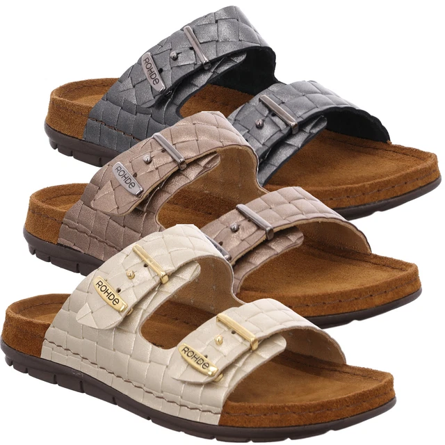 Mules Birkenstock Birkis Noires - Pointure 42 - Cuir Et Caoutchouc - Très Bon État