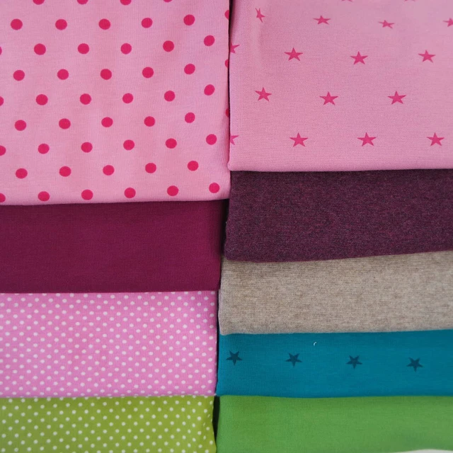 Felpa/jersey/pacchetto polsini, tessuti combinati, uniti, tamponi, 3,64 m