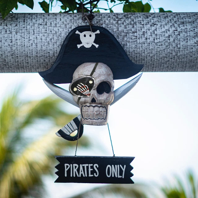 1 pieza Halloween Cosplay Accesorios Ojo Mascarada Rendimiento Piratas Traje