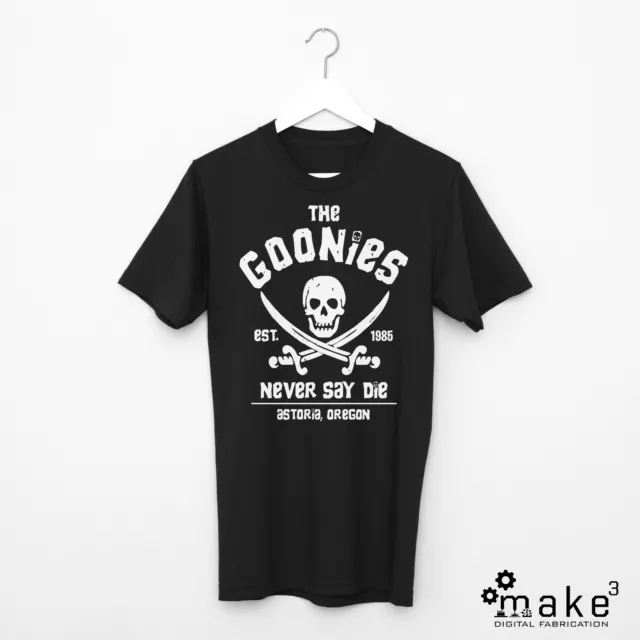 T-shirt The Goonies (Spielberg cult film '80  tshirt maglia maglietta bianca)