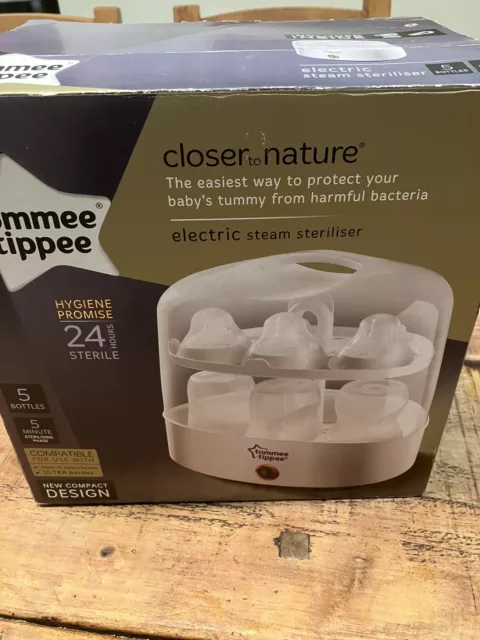 Tommee Tippee Electric Steam Baby Feeding Bottle Steriliser