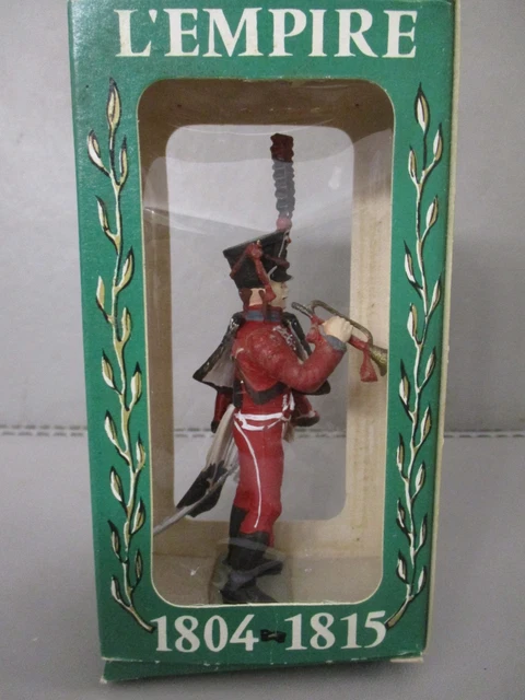 Figurine Starlux 1/32 9e Hussard – Premier Empire, Customisée Et Repeinte (très Bon état)