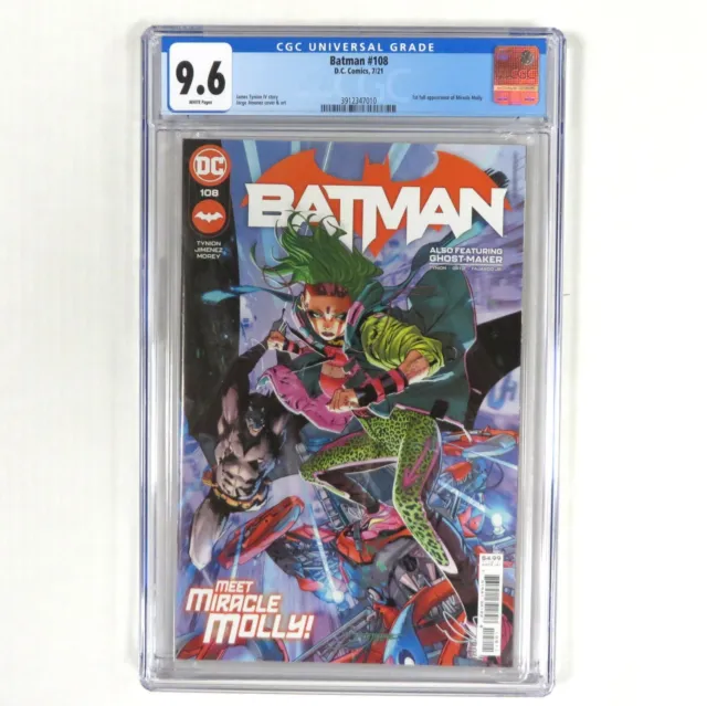 BATMAN #108 CGC Graded 9.6 DC Comics 2021
