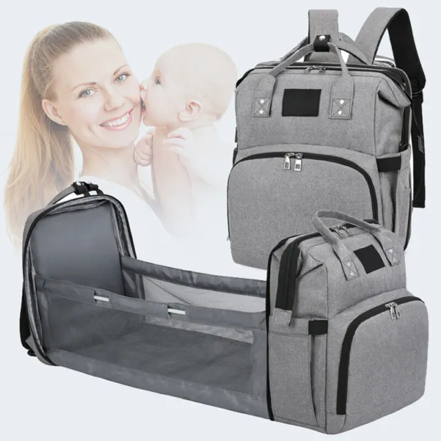 Baby Diaper Bags Mummy Maternity Bag Travel Backpack Large Nappy Changing Crib