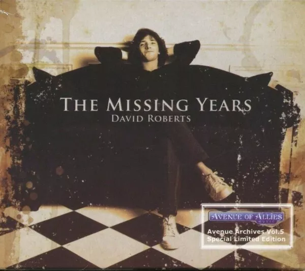 DAVID ROBERTS CD 2011 The Missing Years Limited edition numbered MINT OOP