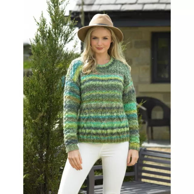 Knitting Pattern James C Brett JB454 Chunky Jumper