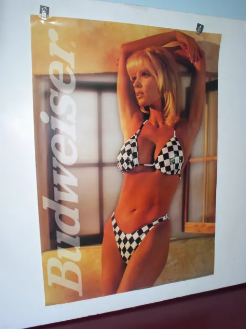 1998 BUDWEISER BEER POSTER N O S  20 x 28 inches