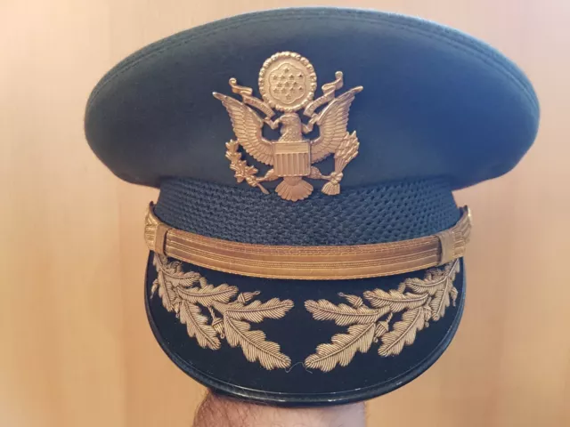 Us Army Lieutenant Colonel Schirmmütze Visor Cap - Size 7 Inches