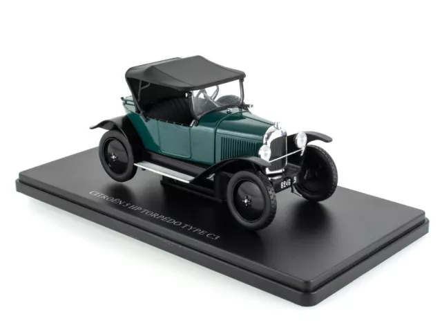 CITROËN 5 HP TORPEDO TYPE C3 - 1/24 Hachette Voiture miniature Diecast CIT38