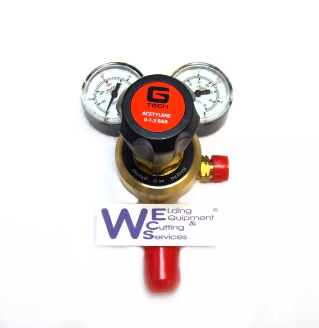 Acetylene Single Stage 2 Gauge Regulator