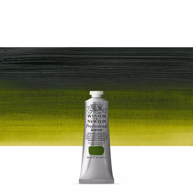 Winsor & Newton Professional Artists Acrylic Paint 60ml - 80 Colours  Available 