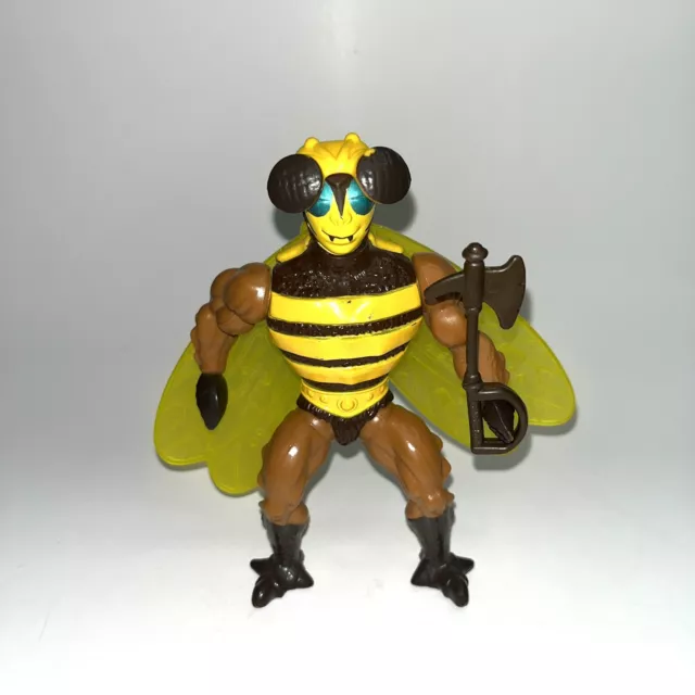 Vintage MOTU Buzz Off Action Figure Complete Masters Of The Universe 1983