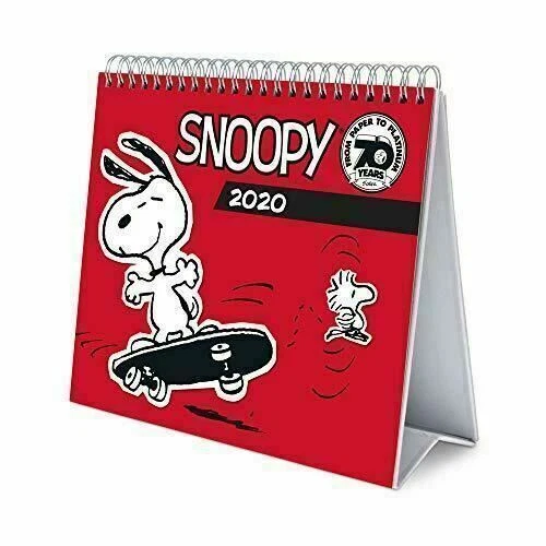 Calendrier Mural 2025 A3 Snoopy - Illustrations Peanuts - Format 29,7x42 Cm Avec Crochet - Janvier à Décembre
