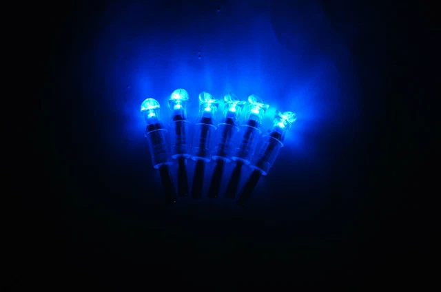 6PK Automatically Bow String Activated Lighted Crossbow Arrow Nocks 5 Colors