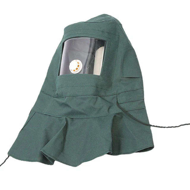 Sandblasting Hood Cloak Easy to Use Wind Dust Anti Tool Equipment Sand Blasting