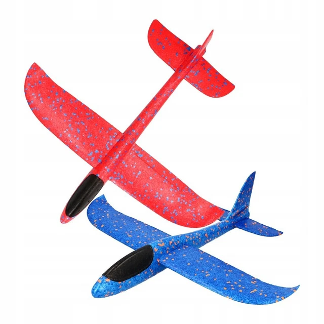 Sghtil Gummizug Flugzeug Spielzeug - Segelflugzeug Für Innen & Außen