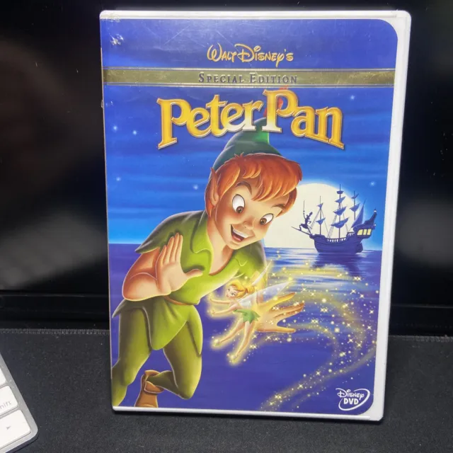 DISNEY'S PETER PAN Special Edition DVD (2002) And Return To Never Land ...