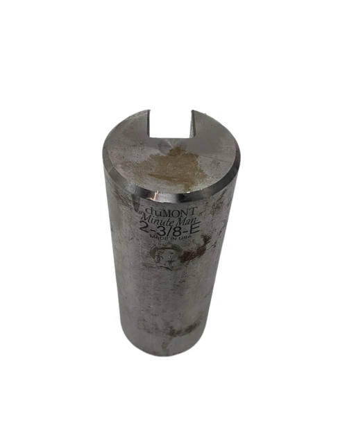 DuMONT Minute Man (33375) 2-3/8" x 6" OAL Style E Plain Broach Bushing