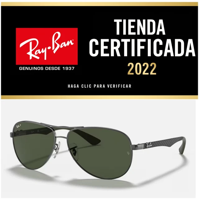 Ray ban top carbono polarizadas