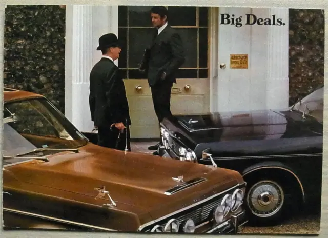 FORD ZODIAC & EXECUTIVE Mk IV Saloon & Estate Car Sales Brochure Sept 1970 #FA5