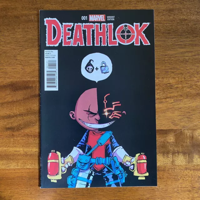 Deathlok, Vol. 5 #1 (2014) Skottie Young Baby Variant 9.0 (VF/NM) Marvel Comics