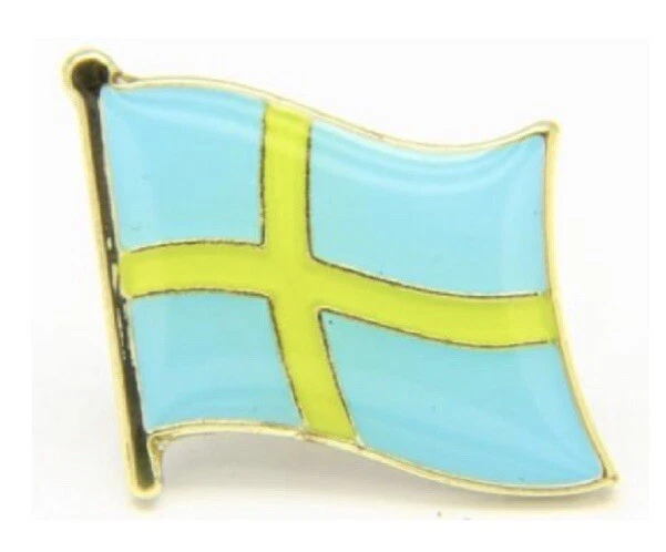 Suède Drapeau Pays Broche Revers Cravate Tack Lds Missionnaire Statesman Ties