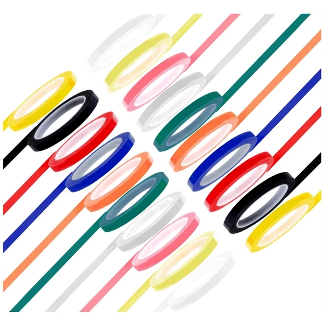 Ruban Autoclave Feriany - Lot De 10 Rouleaux 216m - 10 Couleurs - Pour Identification Instruments Médicaux