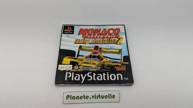 Monaco Grand Prix Racing Simulation 2 Sur PlayStation 1 - Complet (PAL, Français) - Bon état